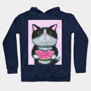 Watermelon Kitty Hoodie